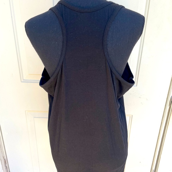 Resting Beach Face, Black, Tank Top, Size Large - Picture 2 of 4